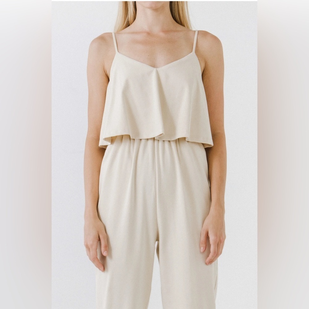 La’ Ven Knit Sleeveless Jumpsuit